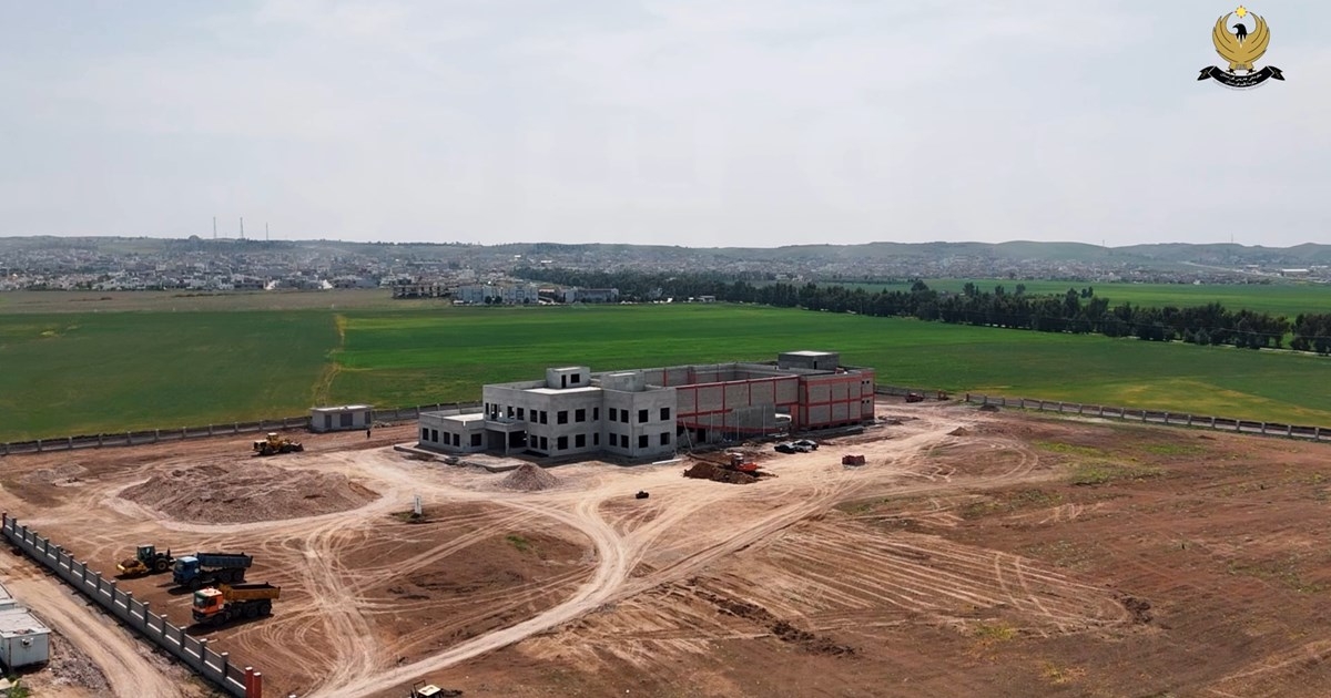 Construction Progresses on Bardarash Cultural Hall, a Future Hub for Regional Activities