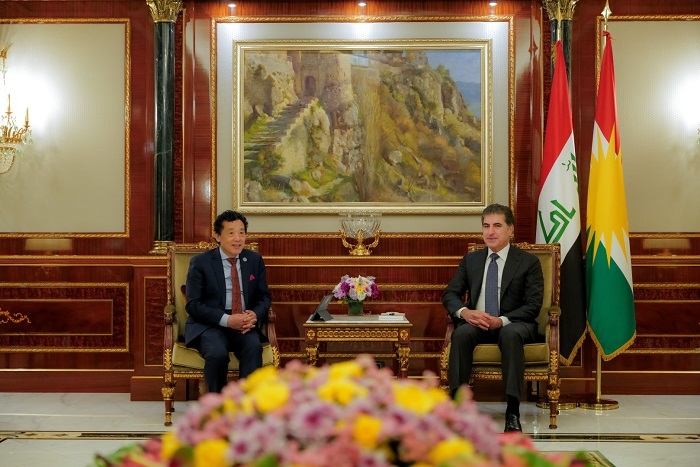 President Nechirvan Barzani meets with Director General of FAO