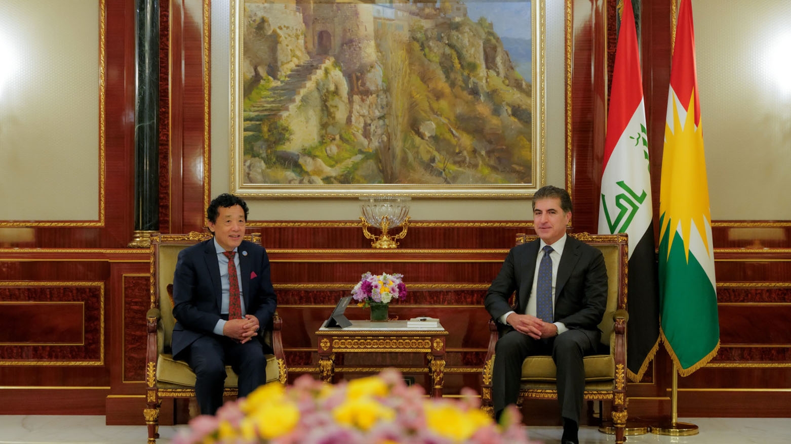 رئيس إقليم كوردستان يستقبل وفداً رفيع المستوى من منظمة فاو