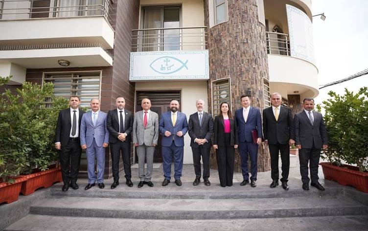 القنصل الأميركي في إقليم كوردستان يؤكد التزام بلاده بدعم المكونات