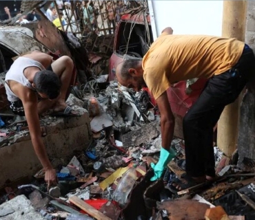 بەردەوامی کوشتن لە قوتابخانەکان و گەڕەکەکانی نیشتەجێبوون لە غەززە