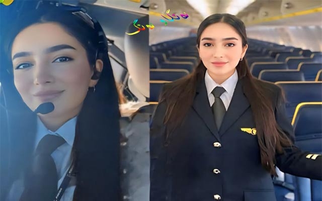 كچە فڕۆكەوانێكی شارستانیی كورد