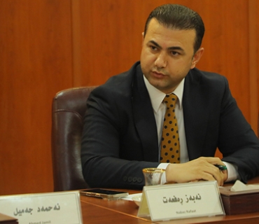 نەبەز ڕەفعەت  ڕاوێژكار لە وەزارەتی كشتوكاڵ و سەرچاوەكانی ئاوی حكومەتی هەرێمی كوردستان:     لە كابینەی نۆیەمدا ڕێژەی وەبەرهێنانی كەرتی كشتوكاڵ لە سه‌دا 1.5 بەرز بووەتەوە بۆ سه‌دا ده‌ ی كۆی وەبەرهێنان لە هەرێمی كوردستاندا