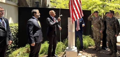 Balyozxaneya Amerîkayê li Şamê hat vekirin û Şera û Nûnerê Trump civiyan