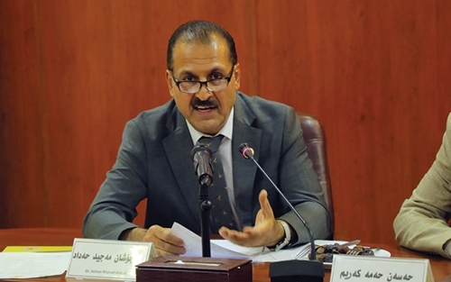 Dr. Coşan Mecîd Hesinkar, Ragirê Koleja Zanistên Endazyariya Çandiniyê ya Zanîngeha Selahedîn – Hewlêrê: Heya niha me siyaseteke rast ji bo bikaranîn û rêvebirina «ax û avê» pêk neaniye.