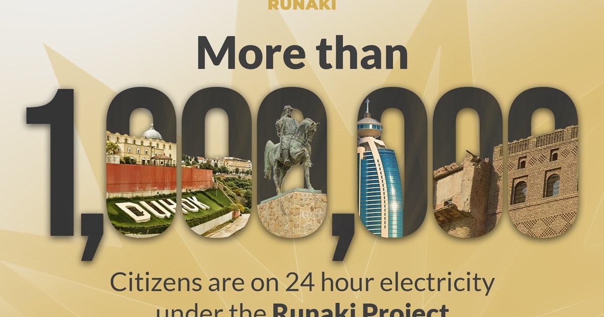 Project Runaki reaches over 1 million citizens in the Kurdistan Region