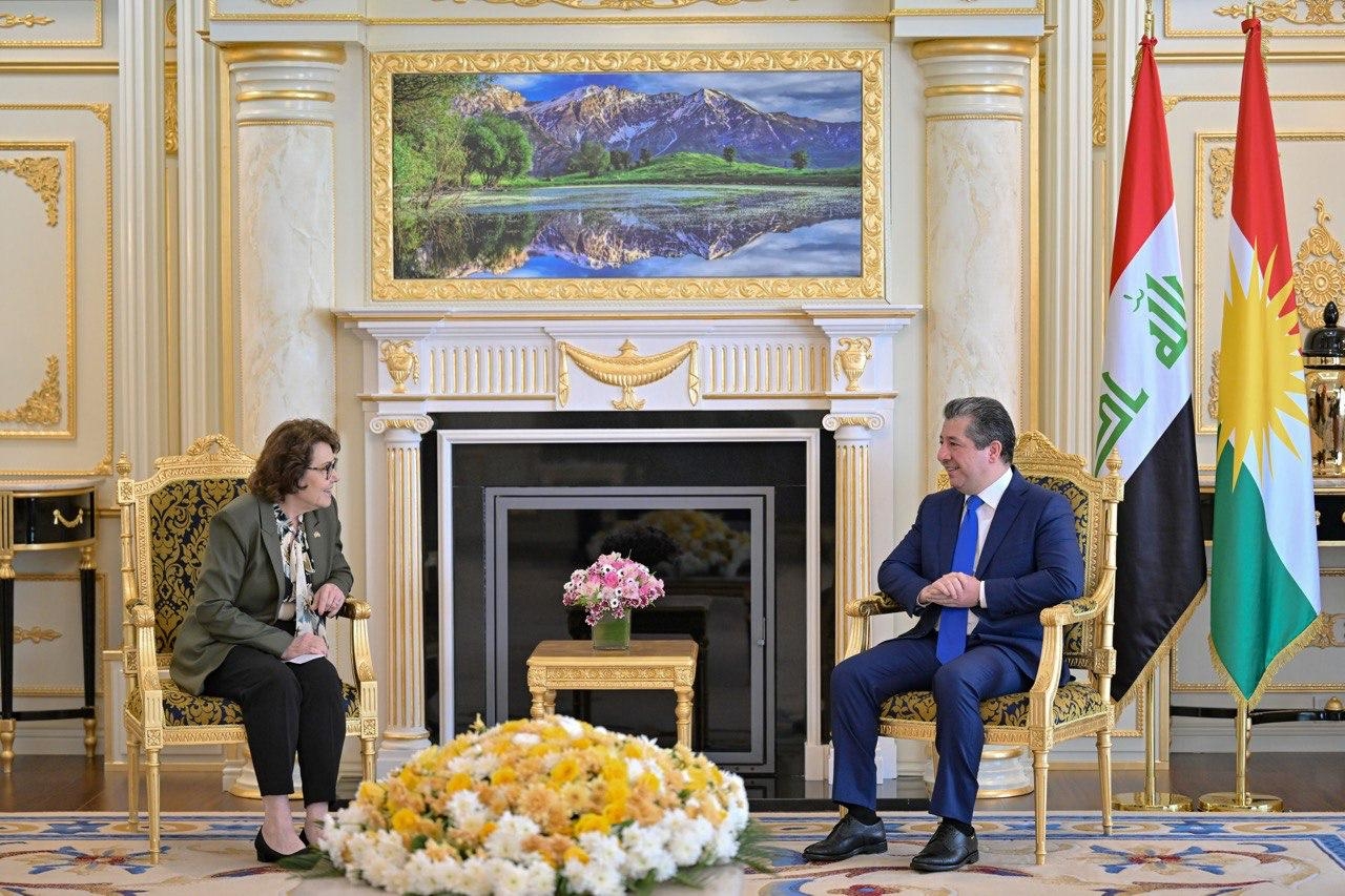 Mesrûr Barzanî û Senator Jacky Rosen li ser parastina qewareya Herêma Kurdistanê hevnêrîn bûn