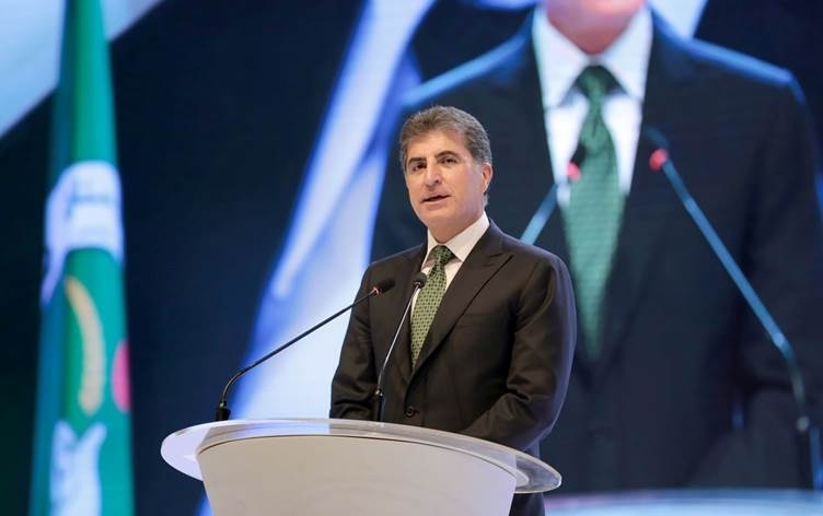 Nêçîrvan Barzanî 50 saliya YNKyê pîroz kir