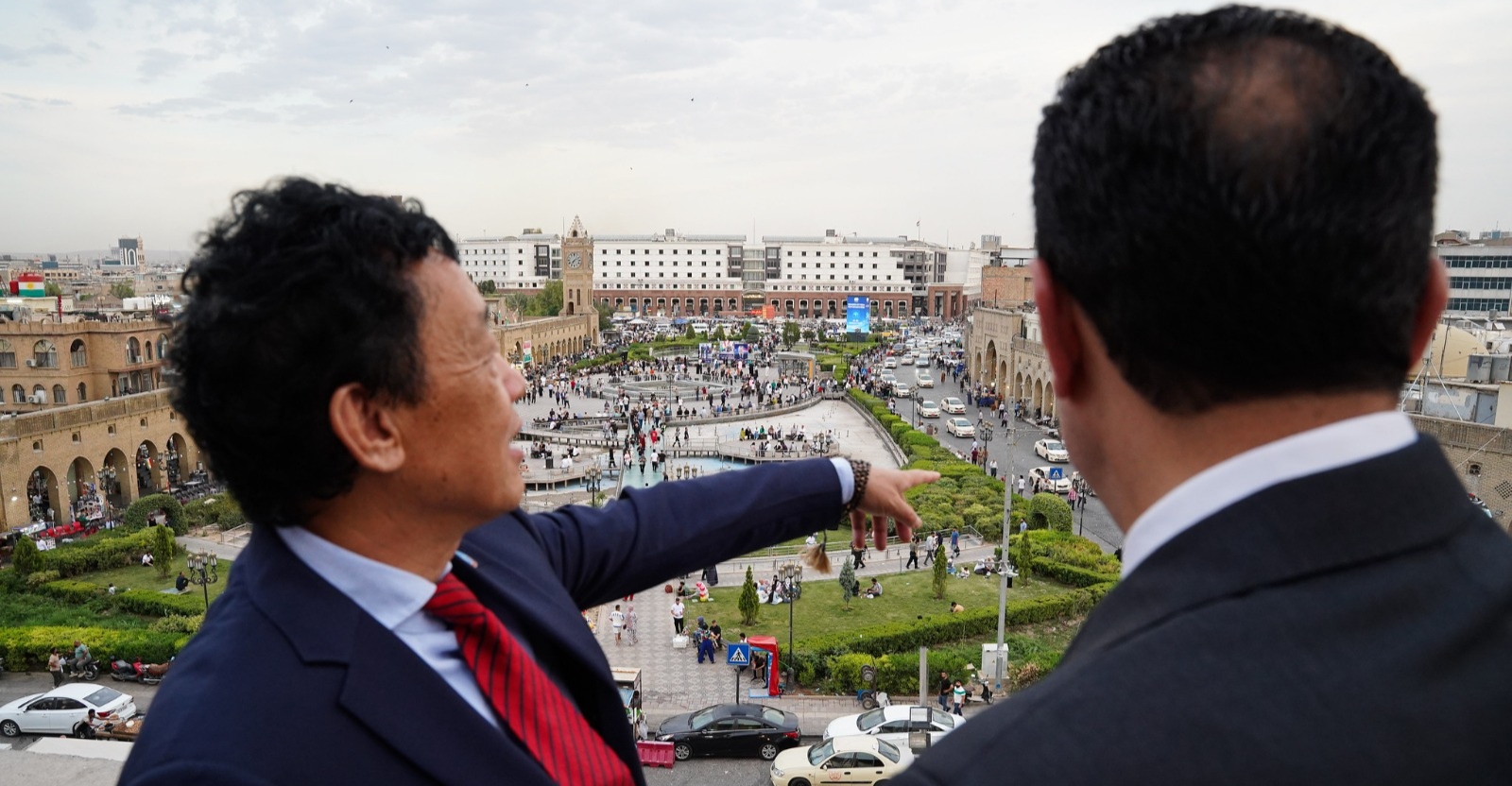 زار أربيل وتذوق قمحها.. مدير 