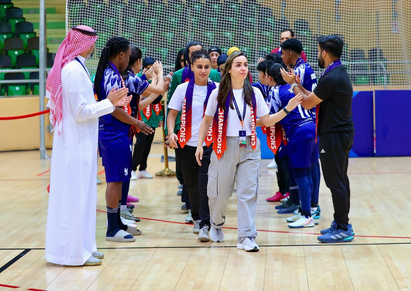 كچێكی كوردێك یانەیەكی سعودی دەباتە لوتكە