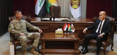 Erkê Serokê Şêwirmendên Serbazî yên Hevpeymanan li Herêma Kurdistanê bidawî hat