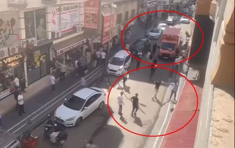 Li Cizîrê du kom bi kevir û çovan pev çûn