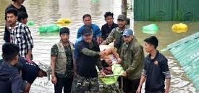 بەهۆی لافاو و زەوی لەرزین ٣٤ کەس گیانیان لەدەستدا
