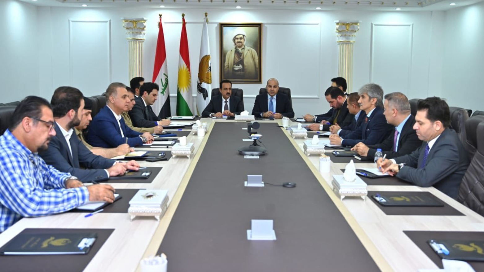 اجتماع في أربيل لمتابعة تنفيذ مشروع الحزام الأخضر الاستراتيجي