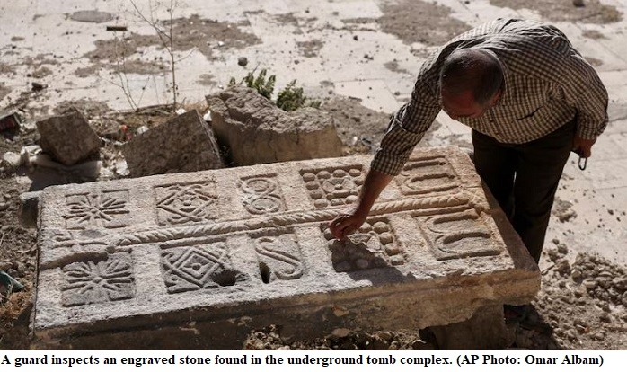 Ancient Byzantine Tomb Complex Unearthed in Northern Syria