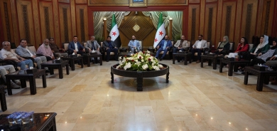 Parêzgarê Helebê pêşwazî li şandeyeke ji Efrînê kir