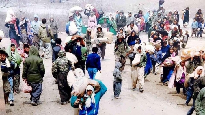 مئات العائلات النازحة من إقليم كوردستان ما تزال في إيران وتطالب بالعودة