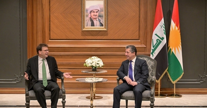 رئيس حكومة إقليم كوردستان يستقبل القنصل العام الهنغاري