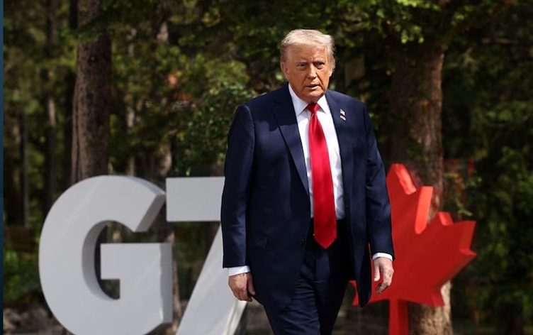 Trump: Vegera min a ji G7ê ne ji bo agirbesta Îran û Îsraîlê ye