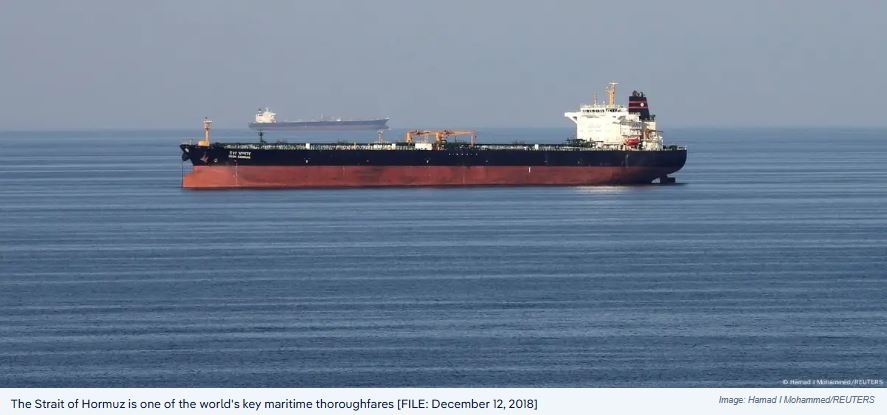 Oil Tankers Collide Near Strait of Hormuz; Crews Rescued