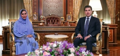 نيجيرفان بارزاني والقائمة بأعمال القنصلية الإماراتية يبحثان فرص العمل والاستثمار