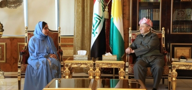 الرئيس بارزاني يستقبل القائمة بأعمال القنصلية العامة الإماراتية لدى أربيل