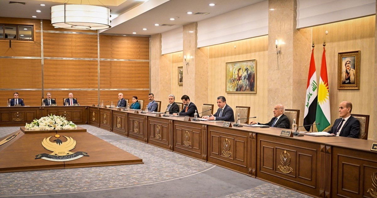 KRG Council of Ministers Addresses Financial Dispute, Regional Stability, and Key Policies