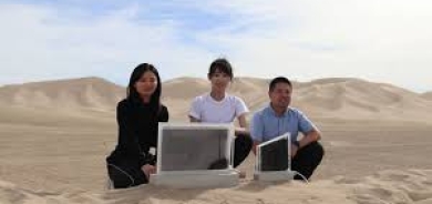 جهاز يحصد الماء من الهواء دون كهرباء أو شبكة مياه!