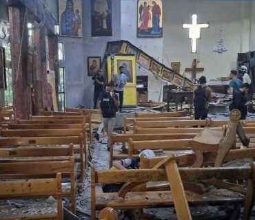 تەقینەوەیەکی کوشندە لە کڵێسای دیمەشق روویدا