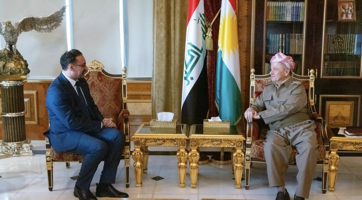 President Masoud Barzani Bids Farewell to Jordan’s Outgoing Consul General, Reaffirms Strong Ties