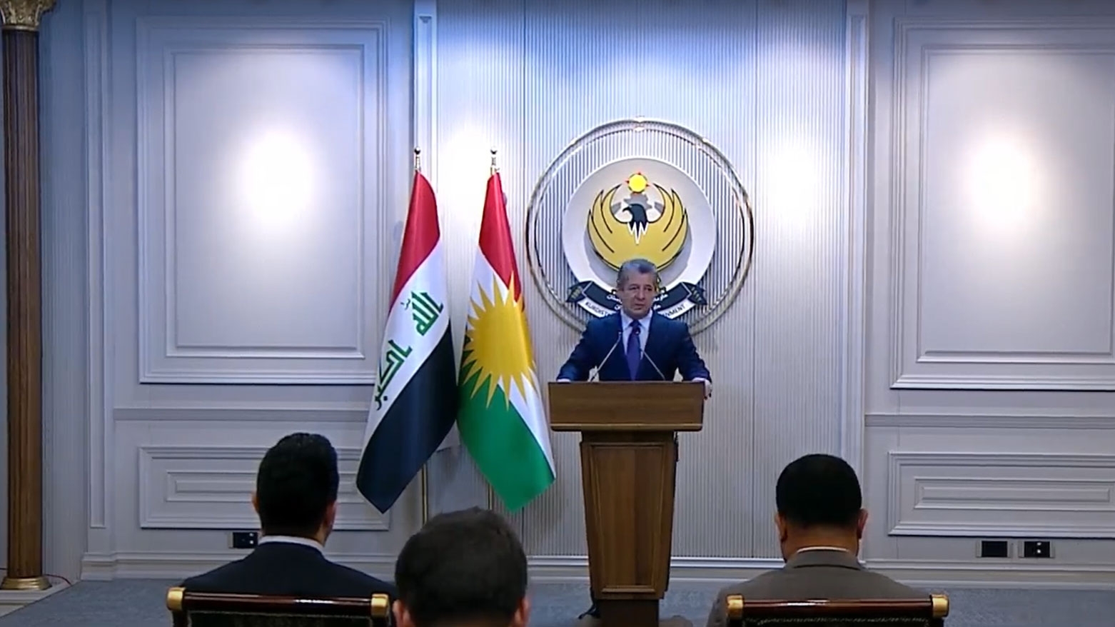 رئيس الوزراء: قريباً سيجتمع وفدا الديمقراطي والاتحاد الوطني لتشكيل الحكومة