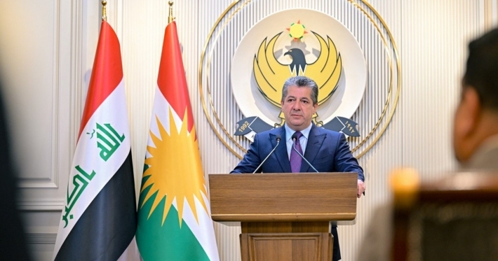 رئيس حكومة إقليم كوردستان: لن نتنازل عن أي حق دستوري لشعبنا، والحوار خيارنا الدائم