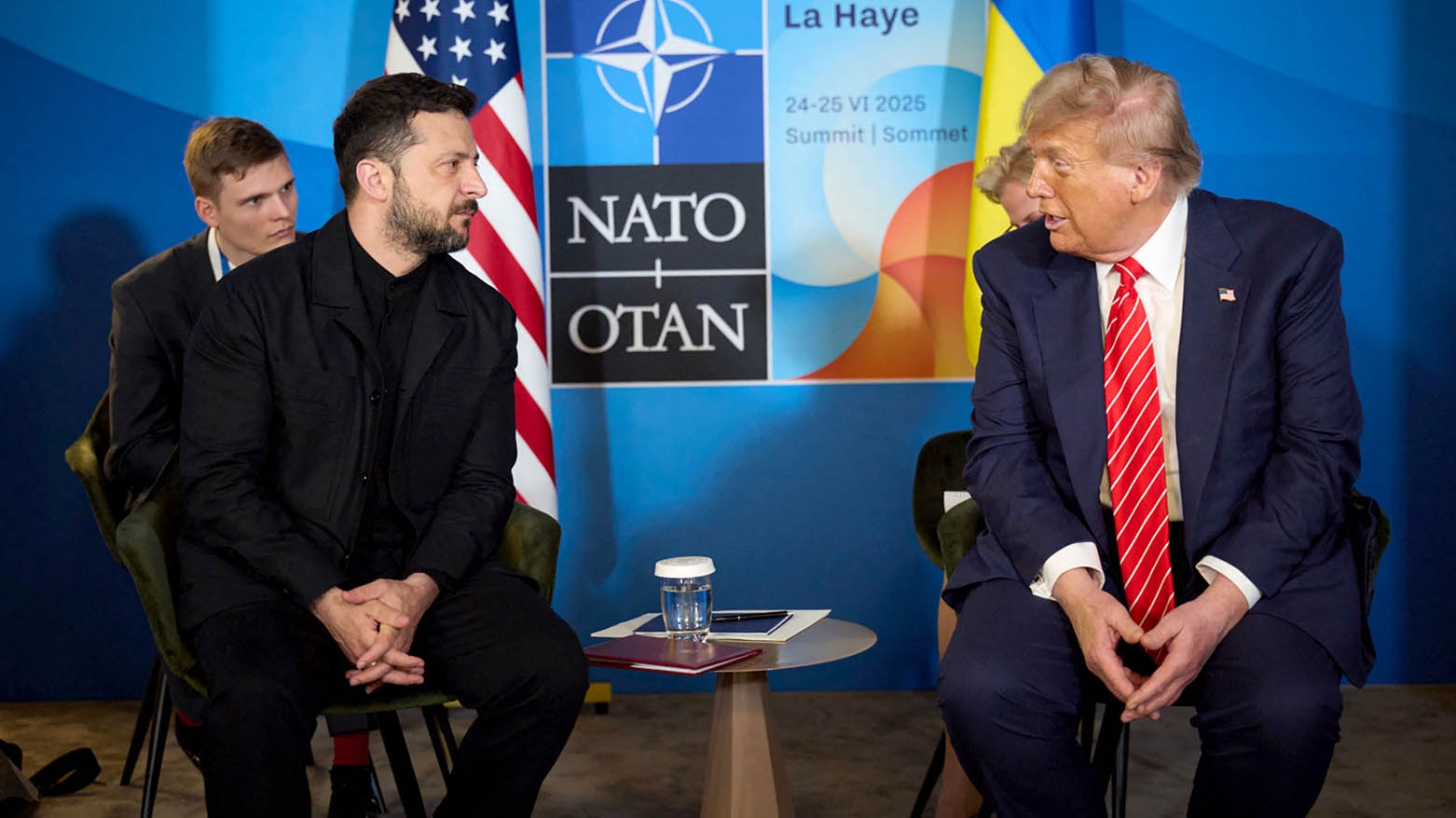 Zelenskyy: Min bi Trump re hevdîtineke baş û avaker kir