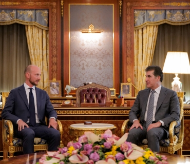 ســـــه‌رۆكى هه‌رێمى كوردستان پێشوازيى له‌ كونسوڵى گشتيى هۆڵه‌ندا كرد