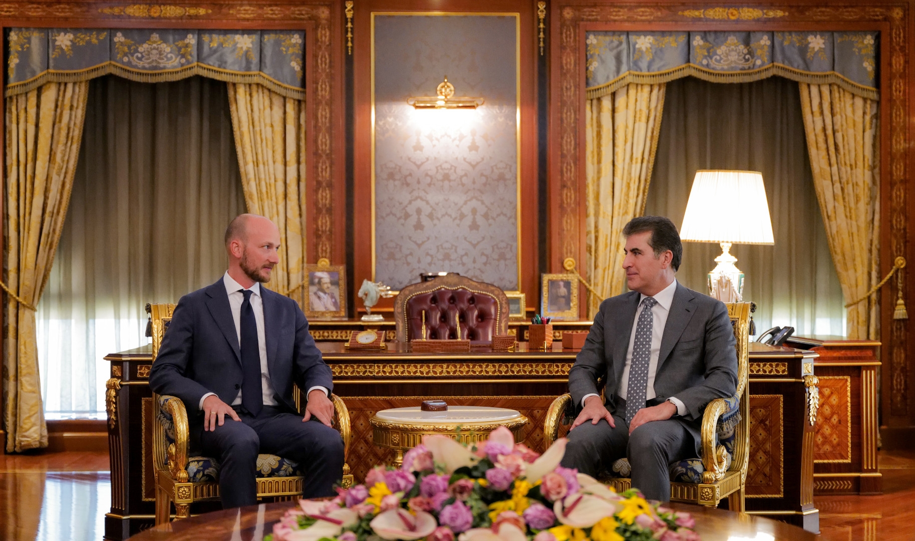 ســـــه‌رۆكى هه‌رێمى كوردستان پێشوازيى له‌ كونسوڵى گشتيى هۆڵه‌ندا كرد