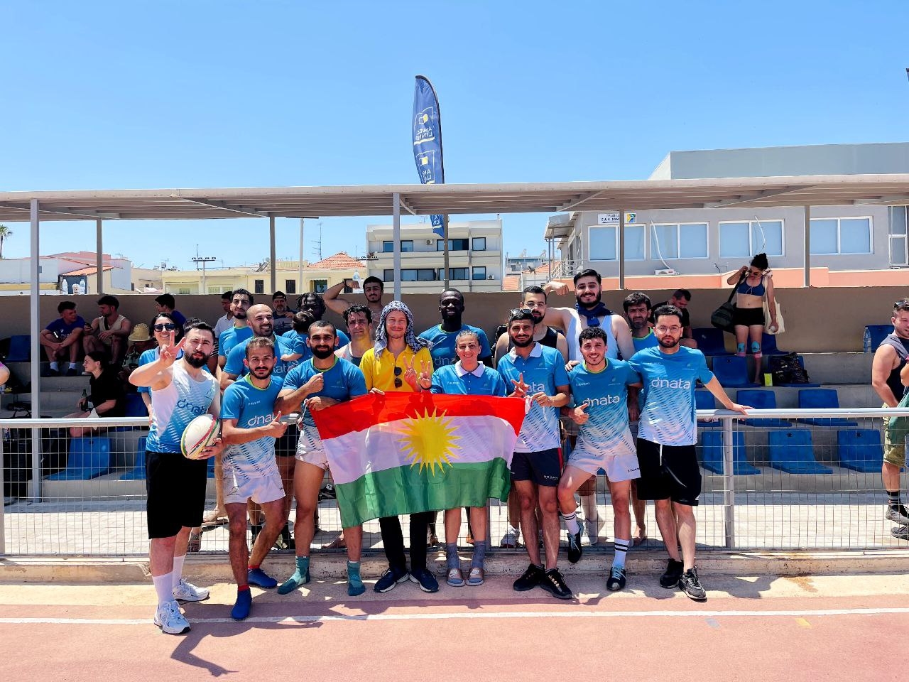 تیپی ڕەگبی كوردستان بەشداری پاڵەوانێتیەكی جیهانی كرد