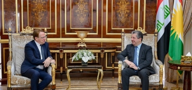 Kurdistan Region PM Barzani Meets French Ambassador to Discuss Bilateral Ties, Regional Stability