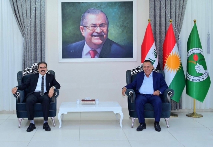 وفد من الديمقراطي الكوردستاني يزور مقر الاتحاد الوطني في كركوك