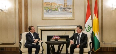 Nêçîrvan Barzanî û Patrick Durel civiyan