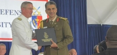 ضابط بيشمركة ينال شهادة عسكرية رفيعة في الولايات المتحدة