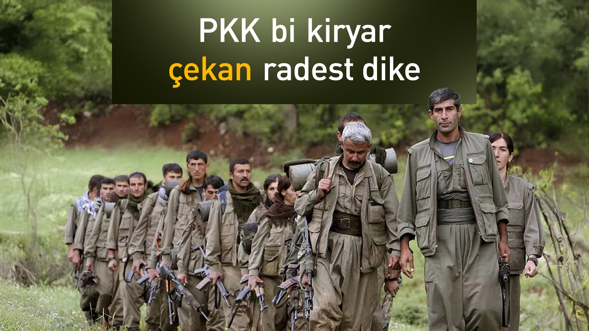 Ocalan dê peyameke din hebe û PKK dê bi kiryar çekan radest bike