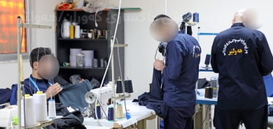 Li çaksaziyên Herêma Kurdistanê girtî fêrî pîşeyan dibin