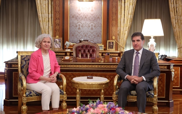 نيجيرفان بارزاني يؤكد رغبة إقليم كوردستان في توطيد العلاقات مع فنلندا