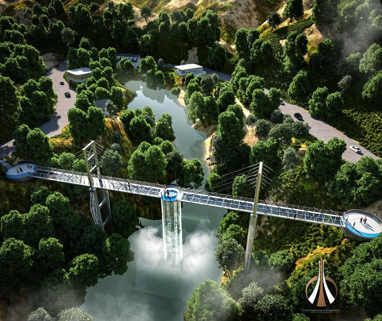 وجهة سياحية جديدة.. إنشاء أول جسر زجاجي في دهوك