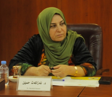 پ.د.نەزاكەت حسێن ئەندامی بازنەی گفتوگۆ:  ڕێگاوبان تەنیا شارەكان بەیەكەوە نابەستێتەوە، بەڵكو كۆی كەرتە خزمەتگوزارییەكانی دیكەش پێكەوە دەبەستێتەوە