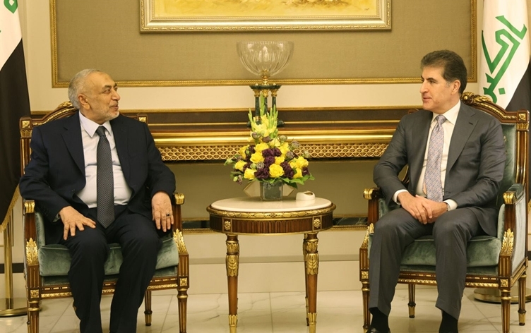 نيجيرفان بارزاني والمشهداني يبحثان 