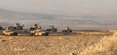 البيشمركة تنفّذ عملية تمشيط في جبل قرة‌چوغ لملاحقة فلول داعش