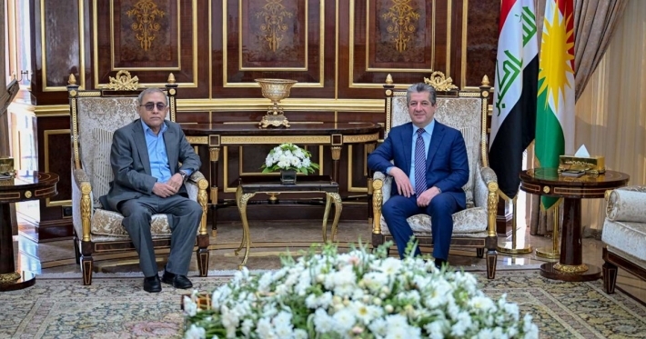 مسرور بارزاني يؤكد التزام حكومة الإقليم بتقديم الدعم والتعاون للحركة الثقافية والفنية في كوردستان