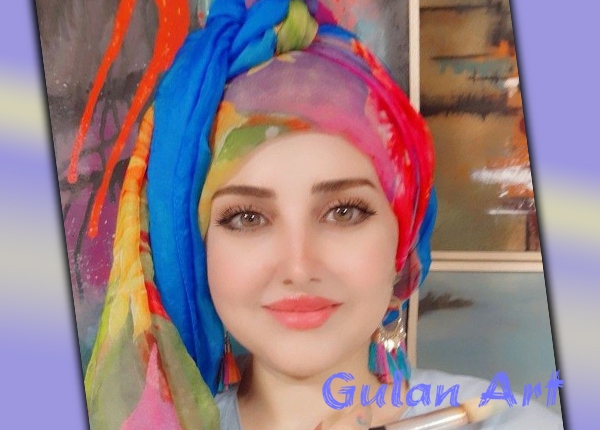 ڕۆژین حاج حوسێن بۆ گوڵان:تابلۆكانم دەبنە میوزیكێكی دەنگدار و بیستراو كە بانگەوازی ئازادی دەكەن