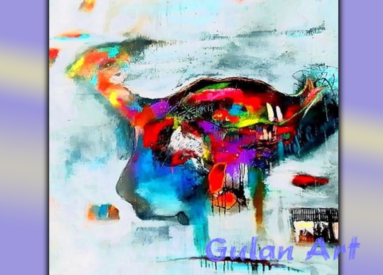 ڕۆژین حاج حوسێن بۆ گوڵان:تابلۆكانم دەبنە میوزیكێكی دەنگدار و بیستراو كە بانگەوازی ئازادی دەكەن